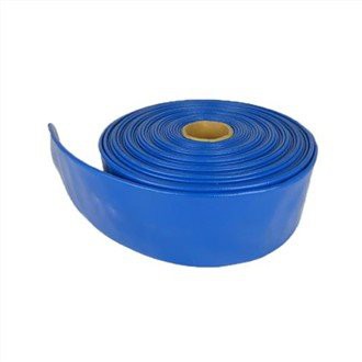 PVC 2 collu klājamā plakana šļūtene 50 m
